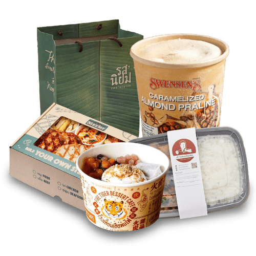 บรรจุภัณฑ์อาหารสำหรับลูกค้าองค์กร